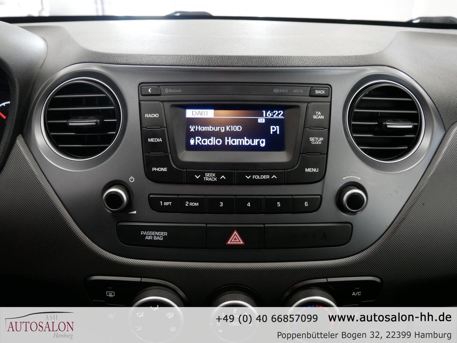 Hyundai i10 Passion*1Vorb*Servicege*Sitz&Lenkradhzg.*Blu