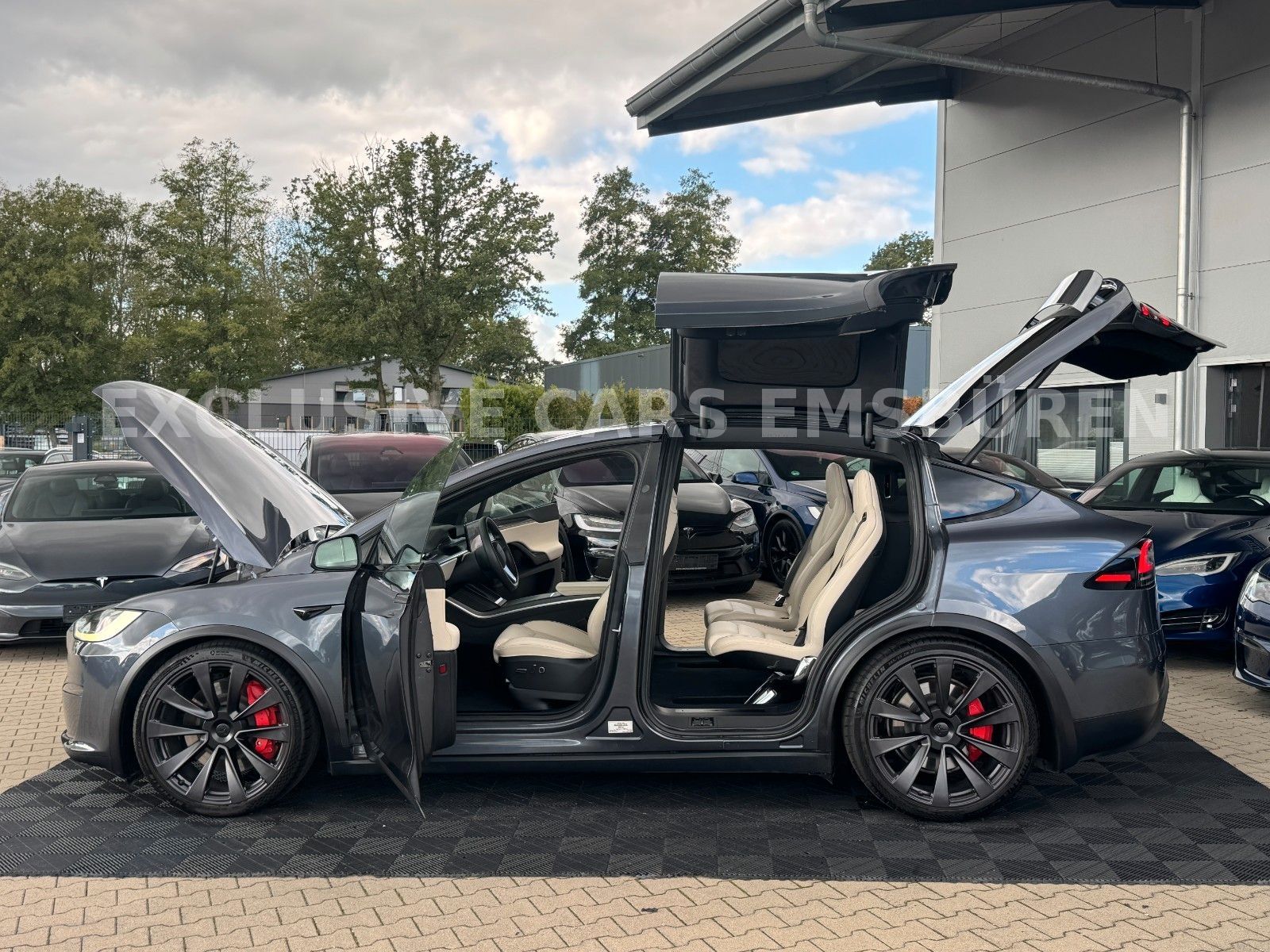 Tesla MODEL X PLAID | ENHANCED AUTOPILOT 4 AI | 22INCH imagem 3