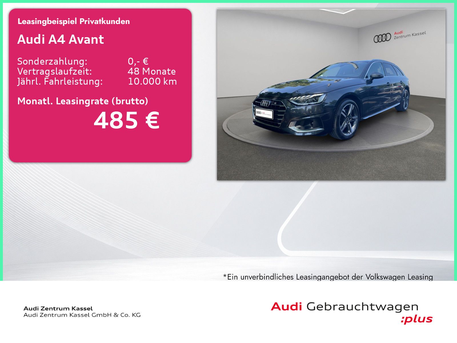 Audi A4 Avant 35 TDI LED B&O Pano AHK Kamera Navi