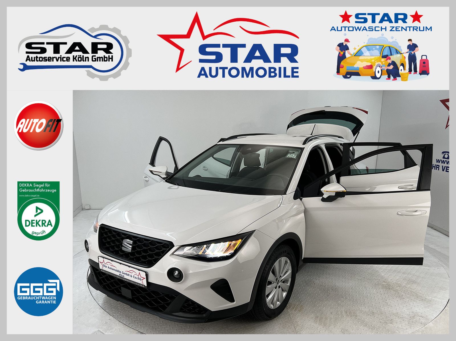 SEAT Arona Style 1,0TSI 81kW CarPlay NAVI TEMP SH EU6