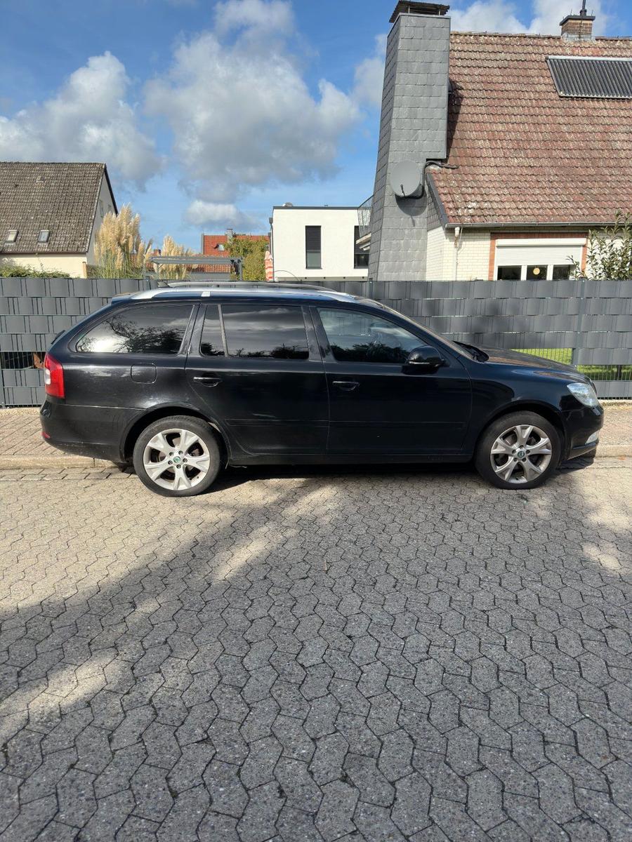 Skoda Octavia 2012 — rear view