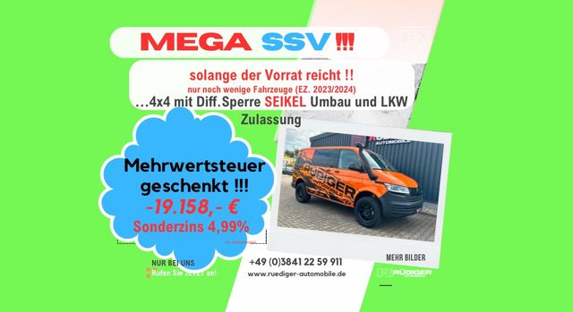 Volkswagen T6.1 4Motion*Seikel*Rockton*Diff.-Sperre*Delta*