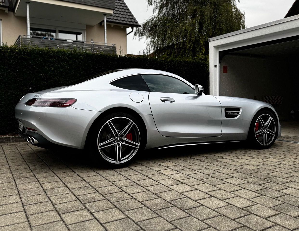 MERCEDES-BENZ AMG GT  SilberChromeLederExklusivNappa/Dinamica