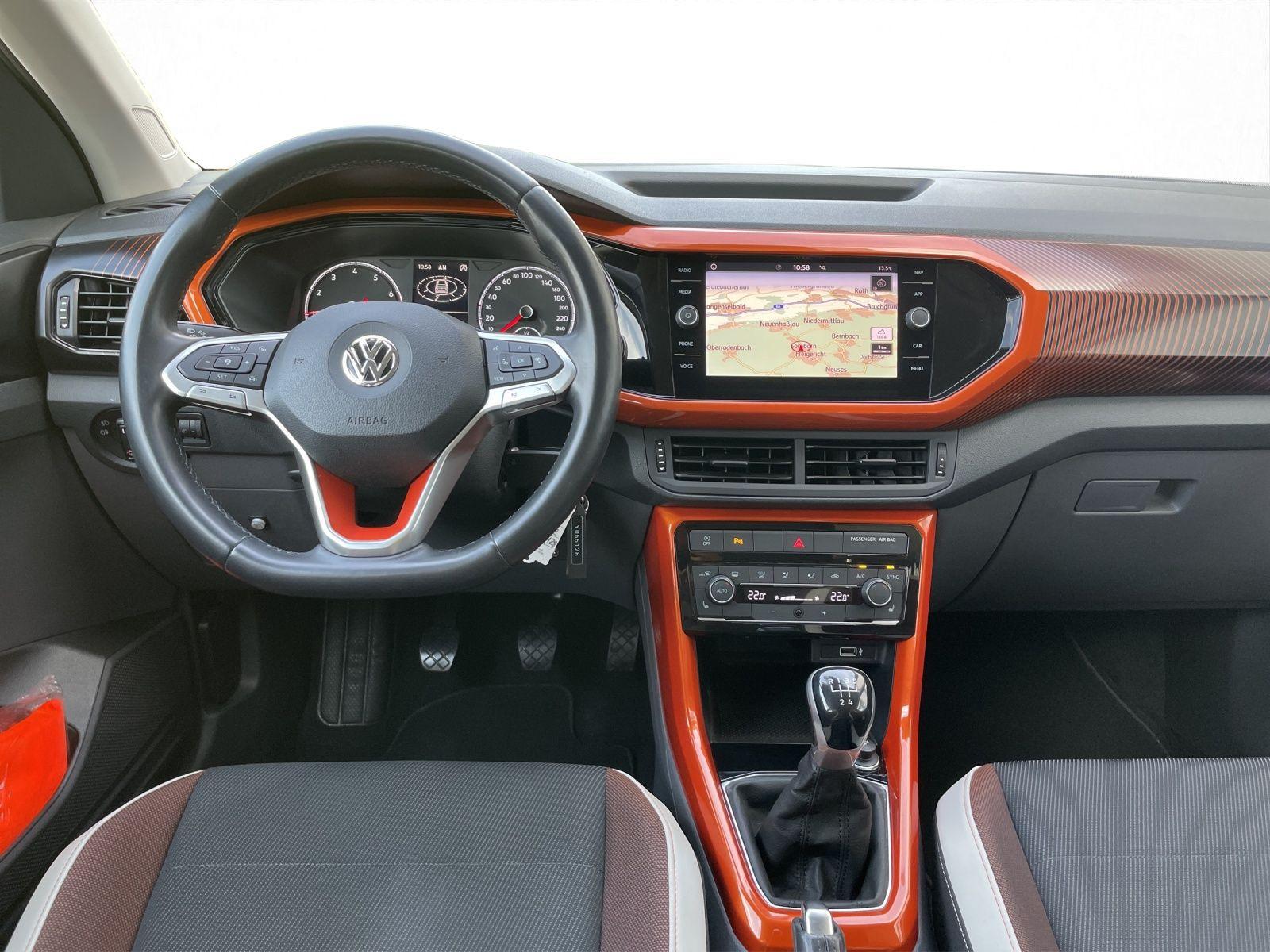 Volkswagen T-Cross 1.0 TSI LIFE*STANDHZG*AHK*NAVI*SHZ*KLIMA, миниатюра 6