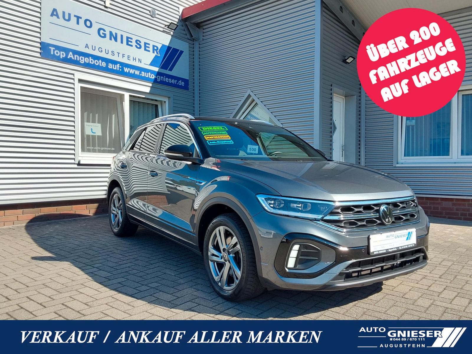 Volkswagen T-Roc 2.0 TDI DSG R-Line AHK/ACC/SHZ/LED/PDC/...