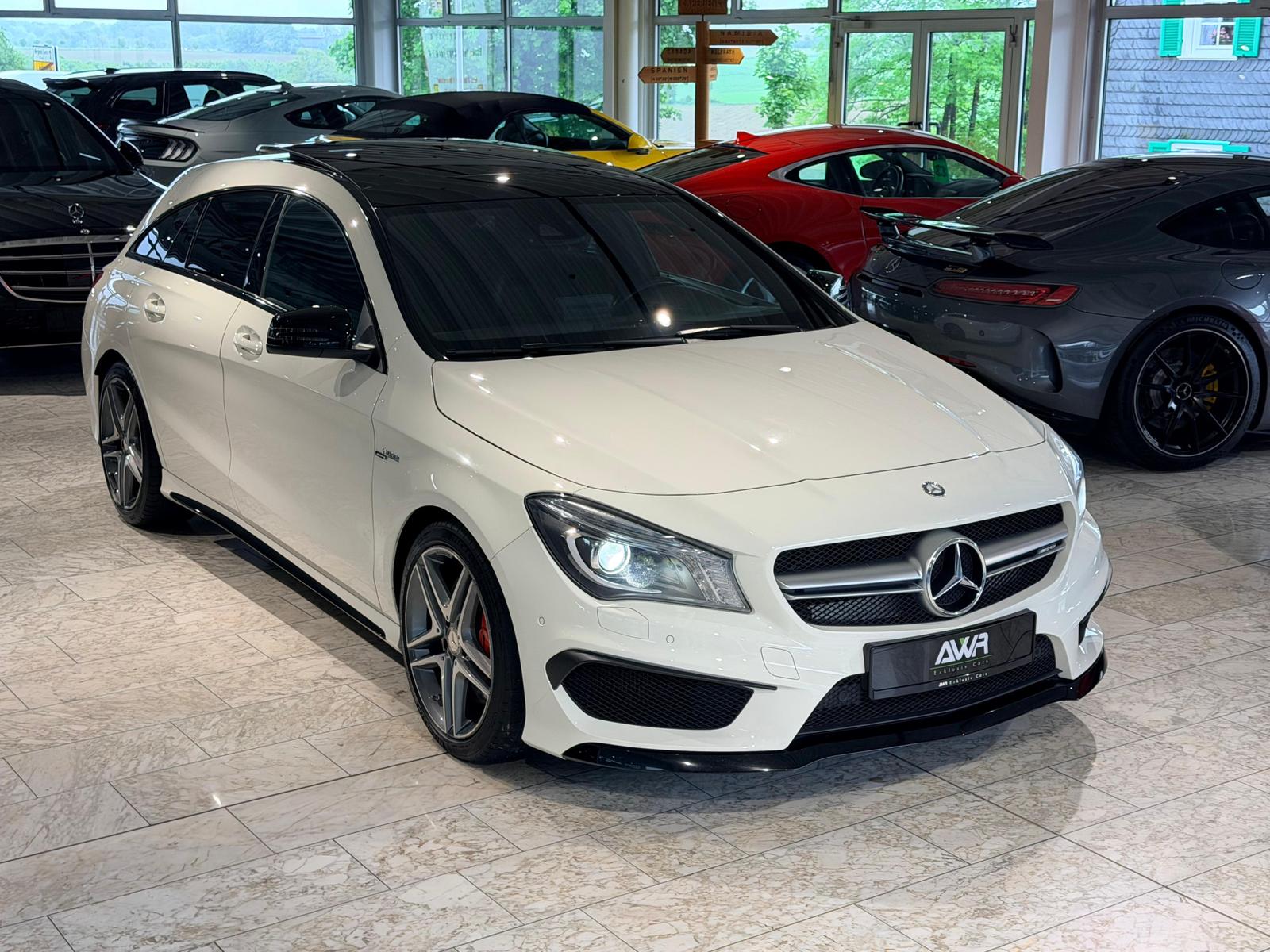 MERCEDES-BENZ CLA 45 AMG SHOOTING BRAKE 2.0 360ch 4MATIC BVA Toit pano Sièges sport chauffants Caméra recul Historique présent