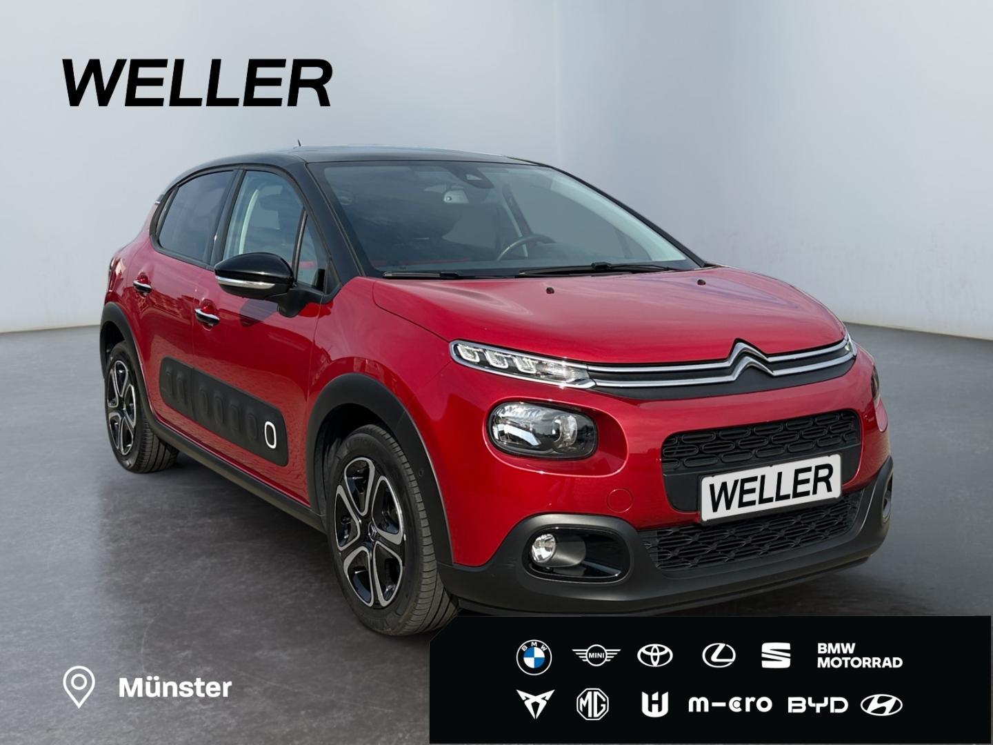 Citroën C3 1.2 PureTech Shine *Pano*CAM*SHZ*Navi*Keyless