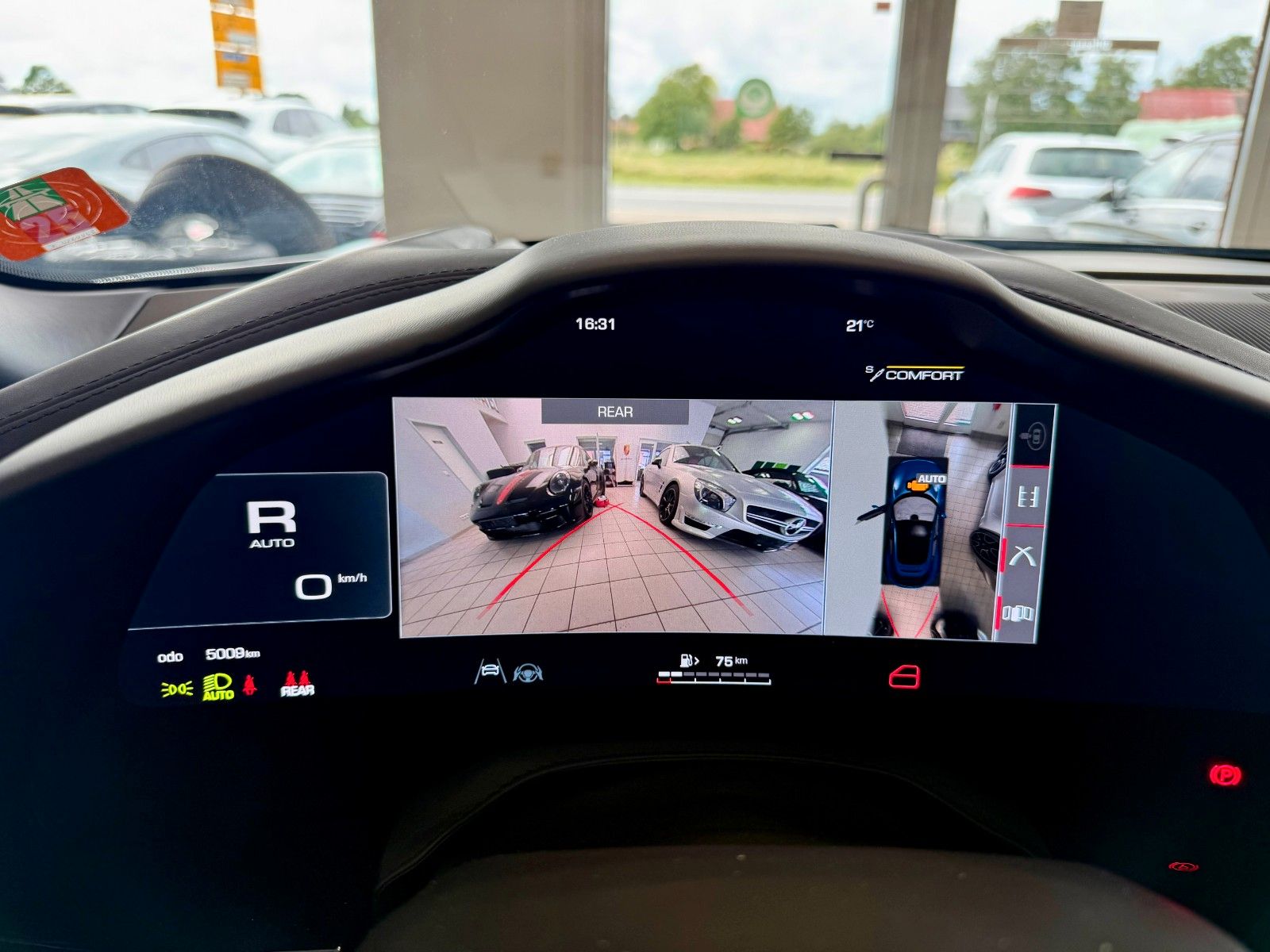 Fahrzeugabbildung Ferrari Purosangue Panorama/Carbon/Burmester/360/Matrix
