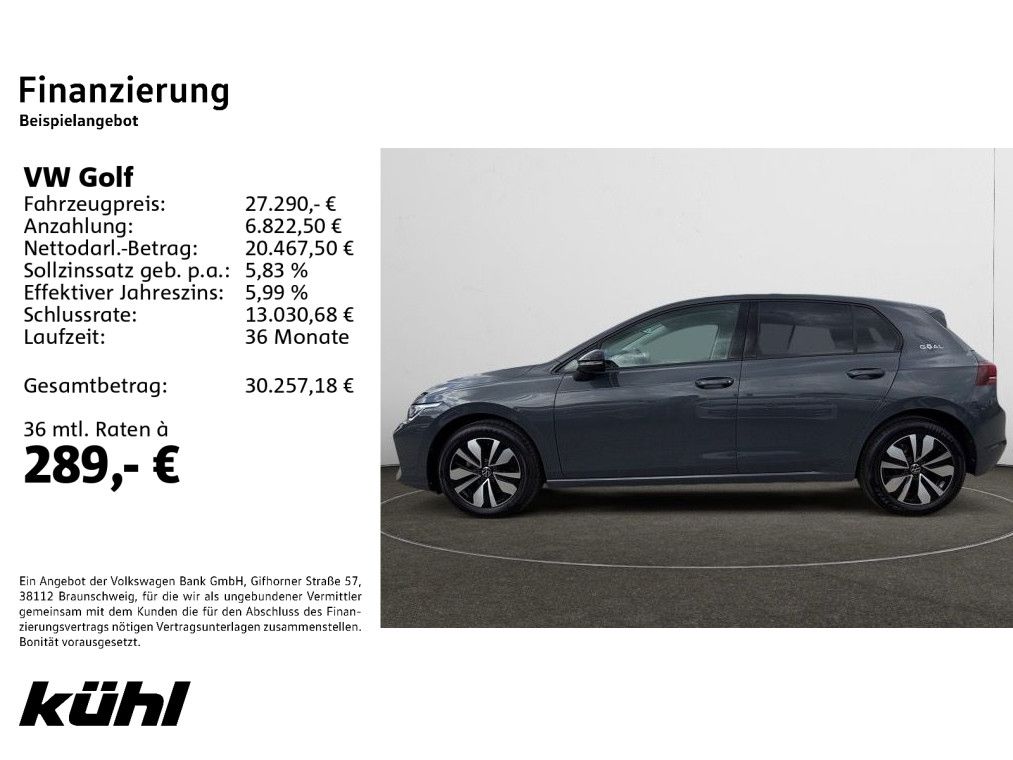 Volkswagen Golf VIII 1.5 eTSI DSG Goal Navi LM16 foto 2