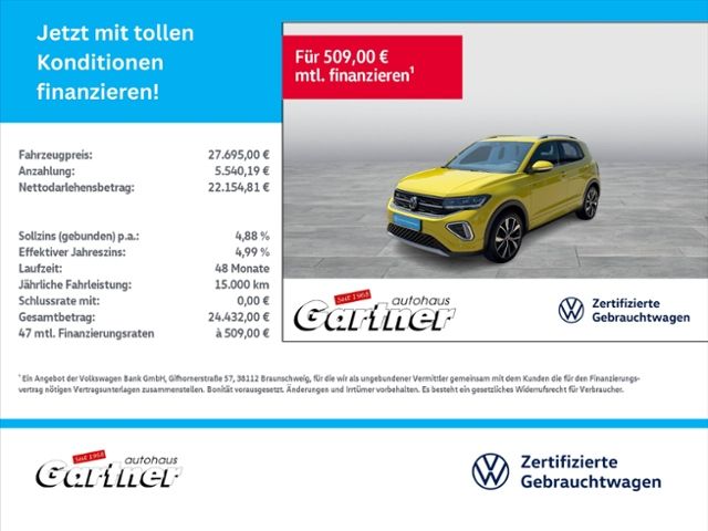 T-Cross R-LINE 1.0 TSI DSG NAVI IQ LIGHT BEATS A
