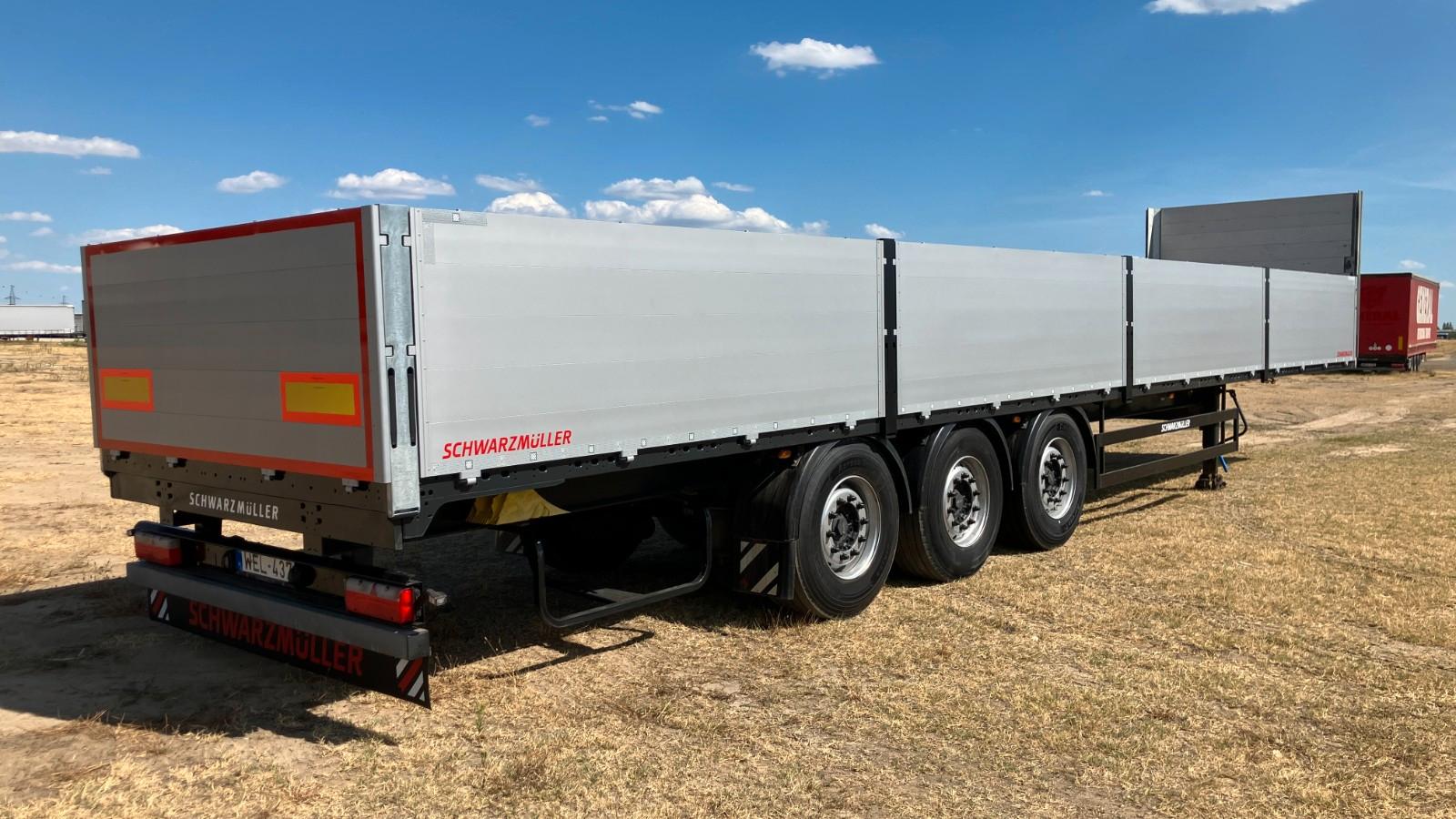 Schwarzmüller 1000 mm Bordwandsattel RH125, Liftachse