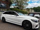 Mercedes-Benz C 300 AMG PANO*AHK*Sitzklima*AIRM*MBeam*360° - Mercedes-Benz C-Class: Weiß