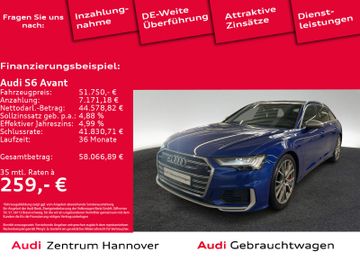 Audi Leasingangebot: Audi S6 Avant 55 TDI quattro HD Matrix Pano Kamera AH