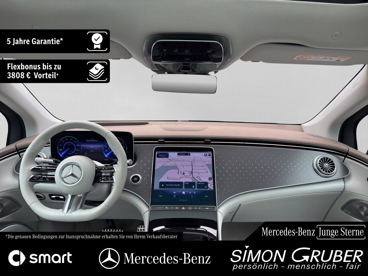 Fahrzeugabbildung Mercedes-Benz EQS 450 4M SUV AMG Pano FOND Burme HUD DigiL AHK