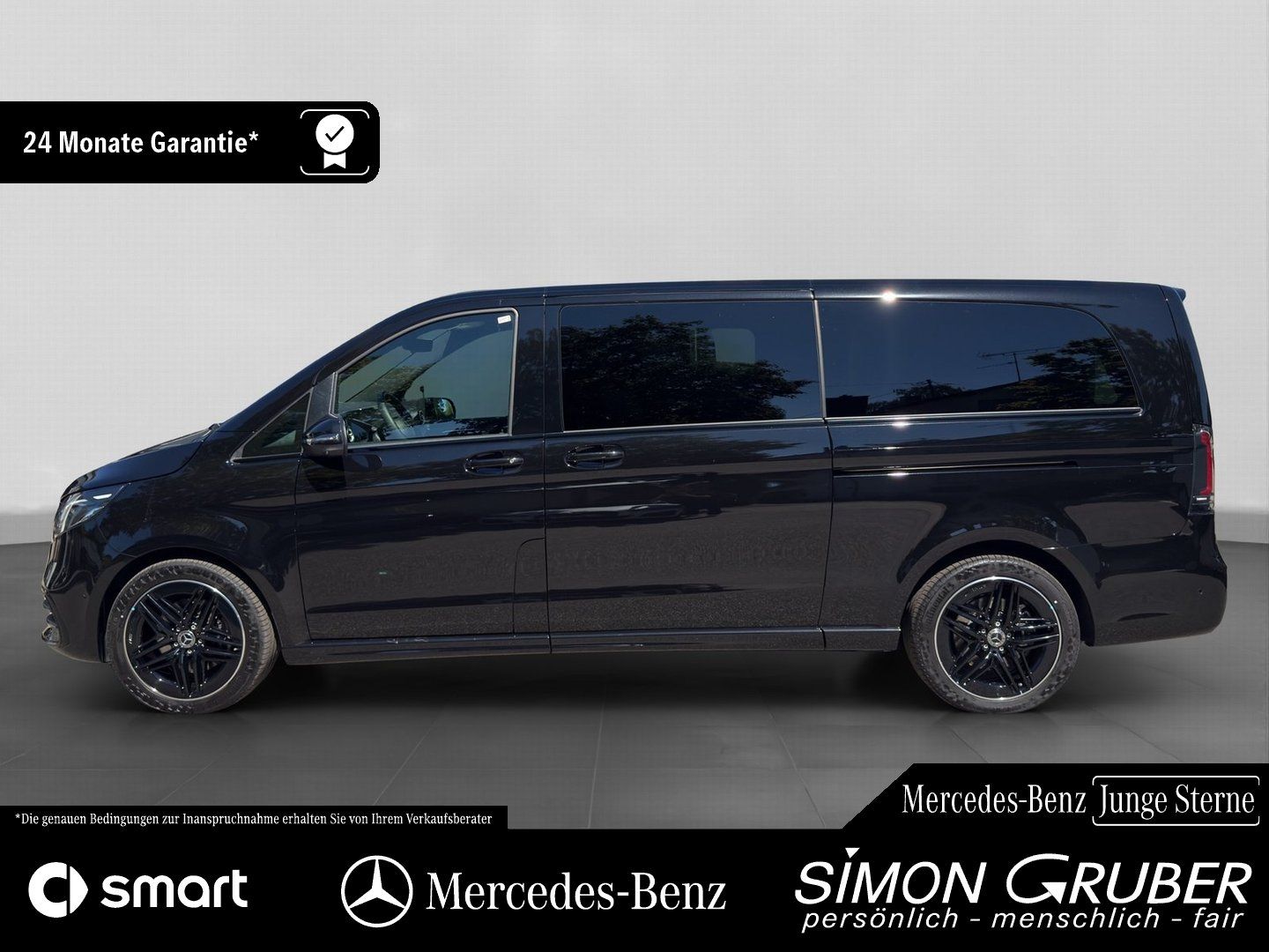 Fahrzeugabbildung Mercedes-Benz V 300 d Extra Lang AMG Night Burm eTüren 8 Sitze