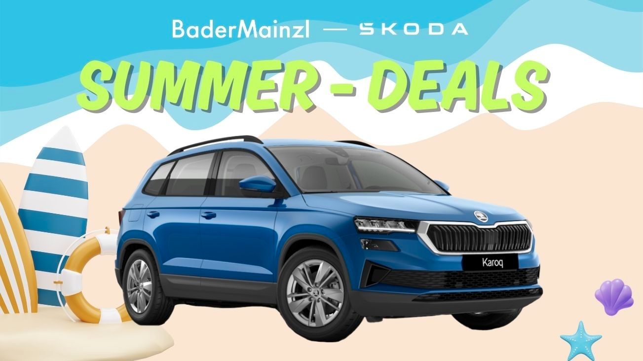 Skoda Karoq Select. "Summer-Deals" AKTION BaderMainzl!