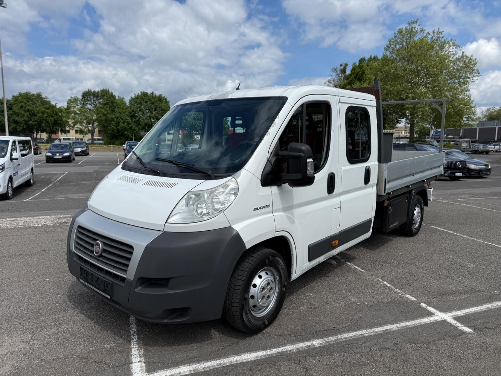 Fiat Ducato Pritsche Doppelk. 35 130  L4 AHK TÜV Neu