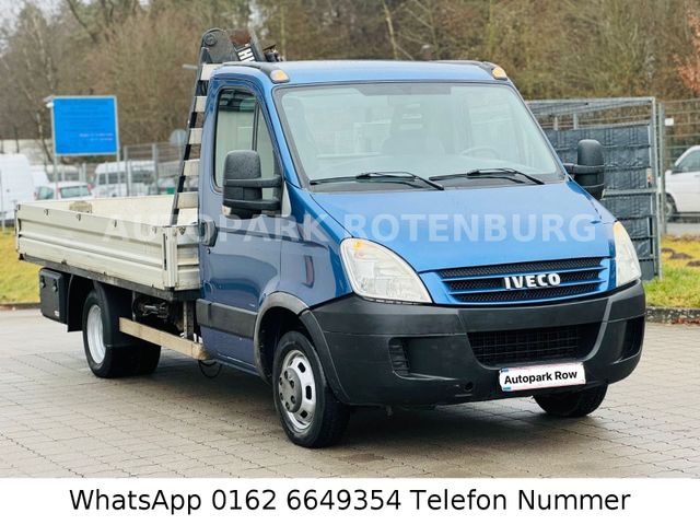 Iveco Daily 50C18 Maxi-Jumbo-Pritsche Hiab 0261 Kran