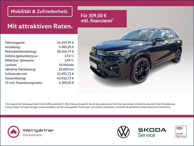 Tiguan 2.0 TDI R-Line 4Motion, BlackStyle, AHK,