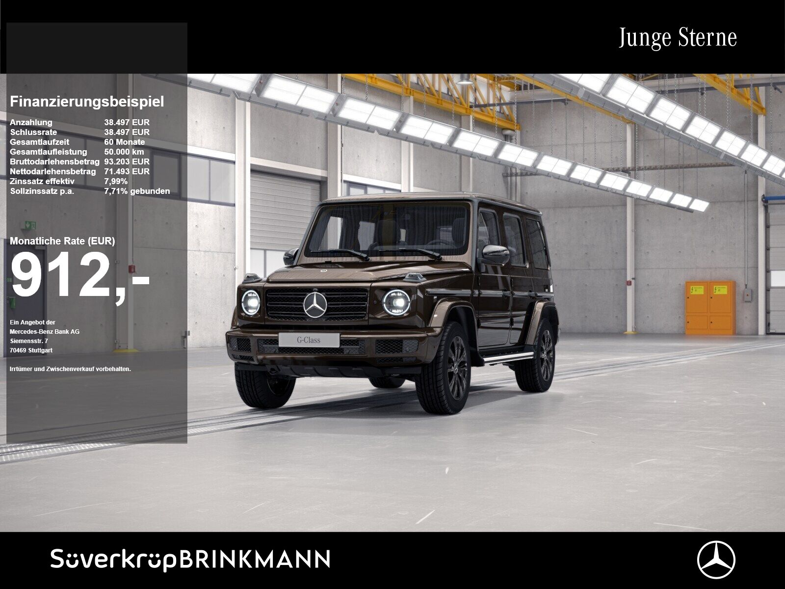 Mercedes-Benz G 400 d MANUFAKTUR NIGHT AHK 360 BURM WIDE STHZG foto 1