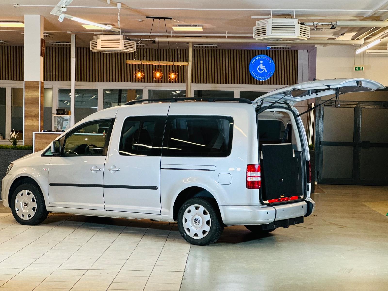 Volkswagen Caddy Maxi-Behindertengerecht-Rampe-