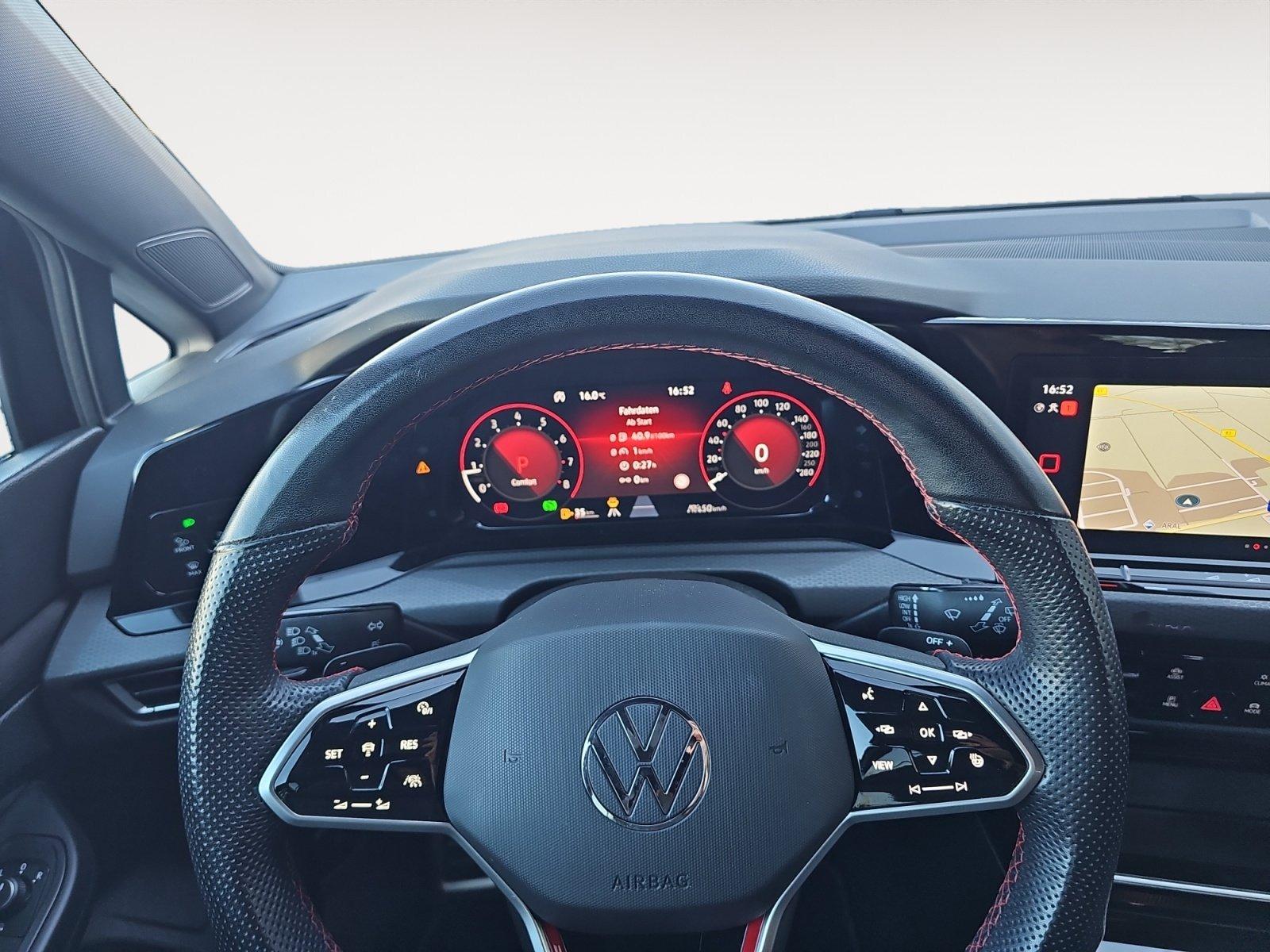 Volkswagen Golf VIII 2.0 TSI GTI ACC AUT Akustikglas Kam., миниатюра 12