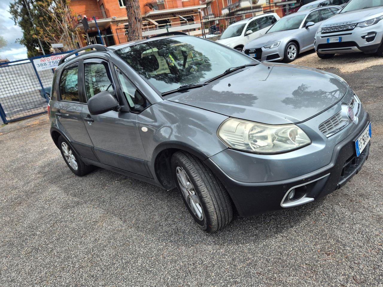 Fiat Sedici 2011 — вигляд ззаду