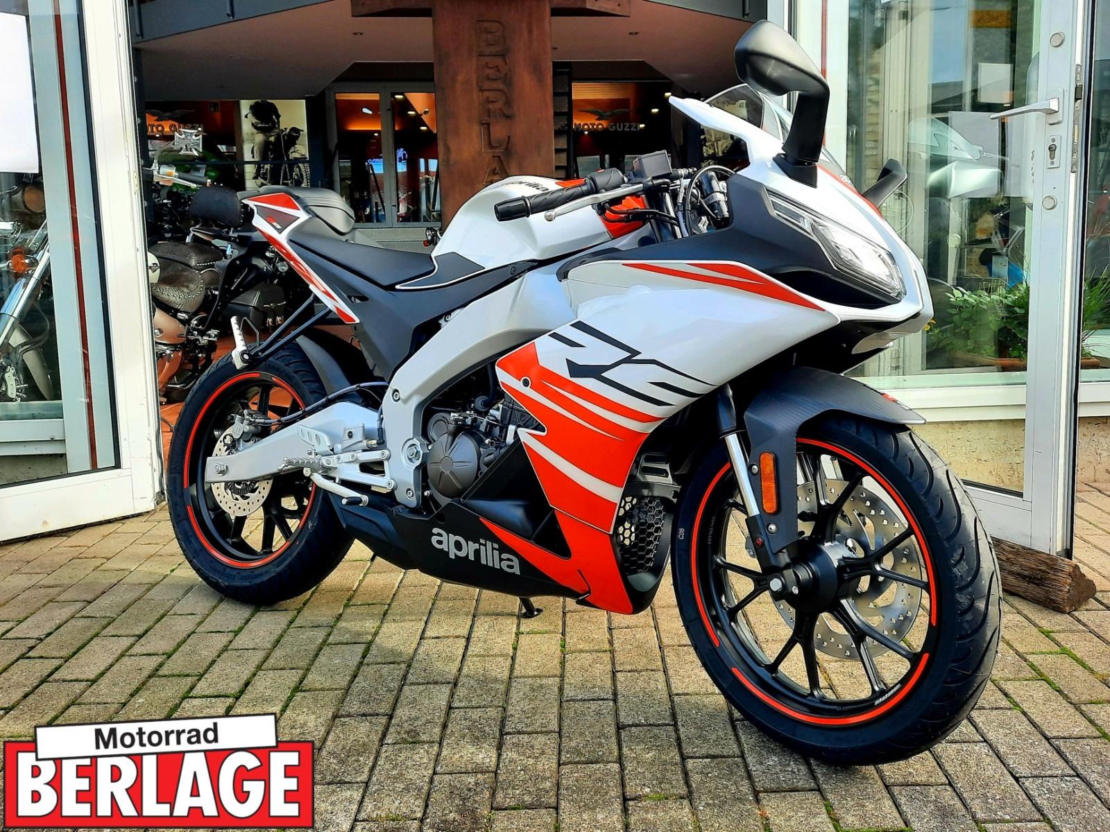 Aprilia RS 125 E5+ 2025 weiß sofort