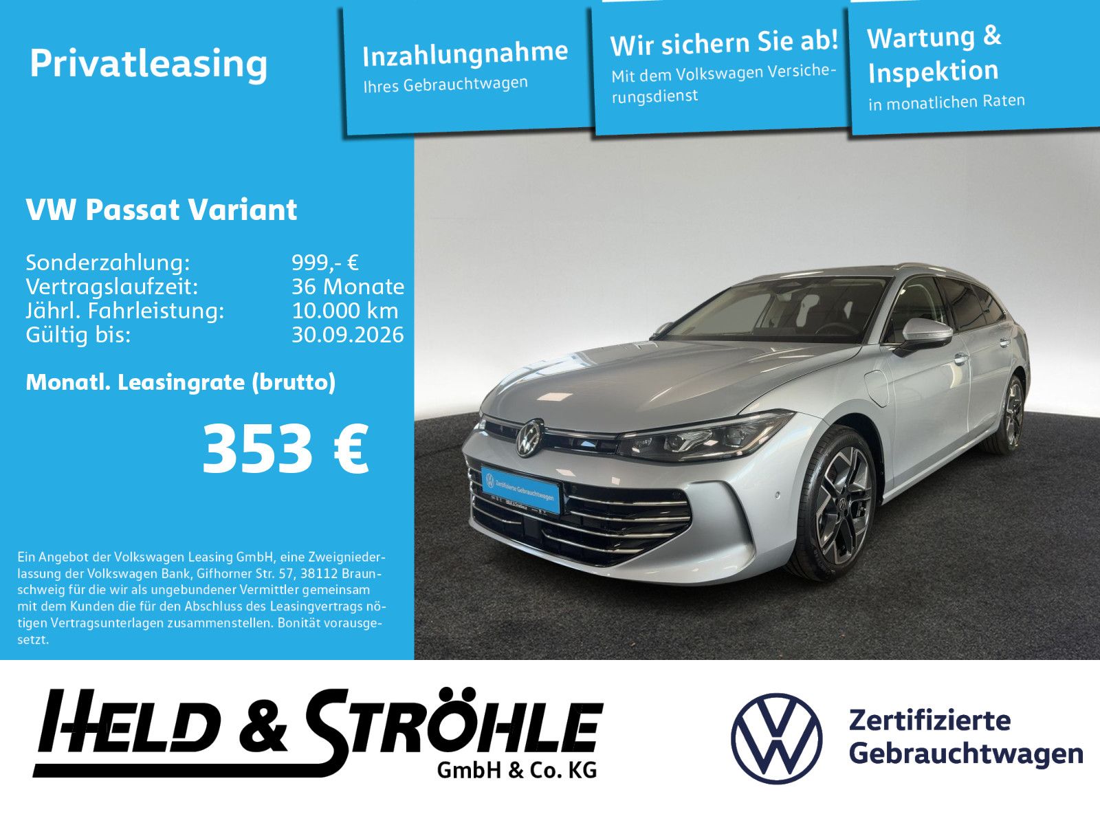 Volkswagen Passat Variant Elegance eHybrid PANO foto 1