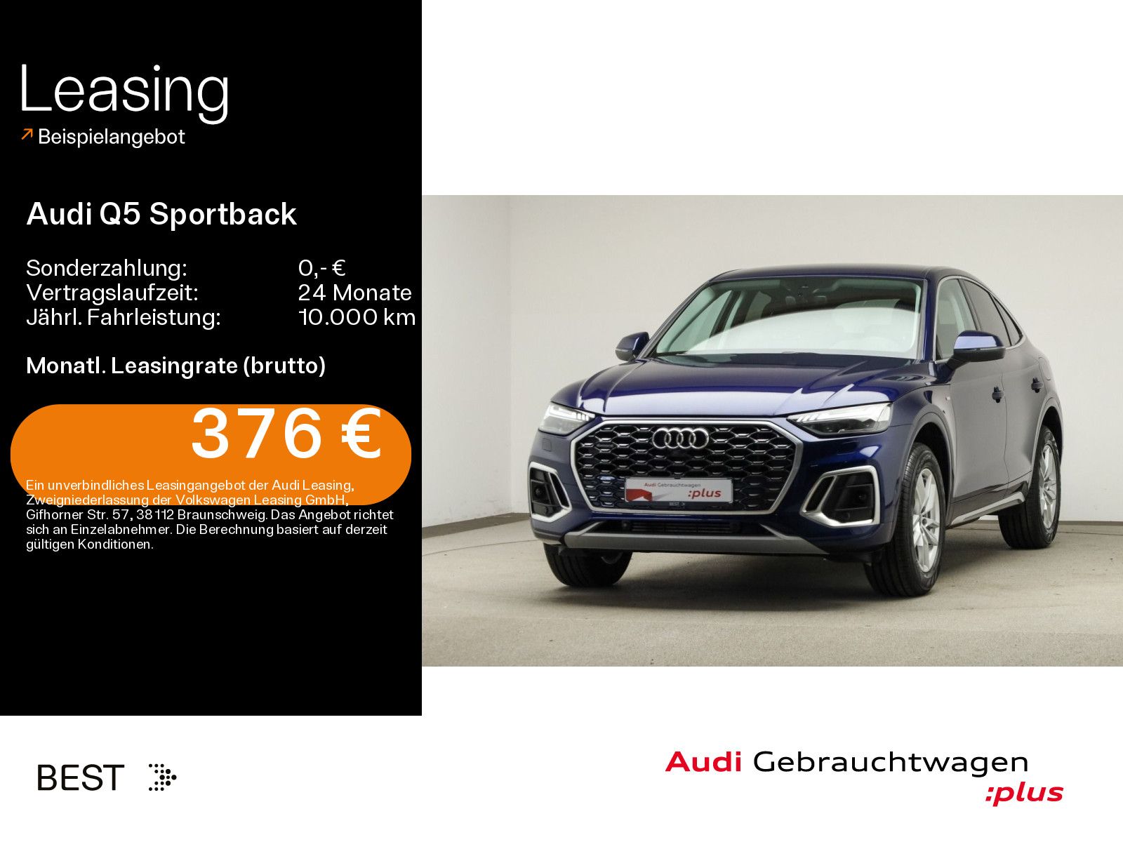 Audi Q5 Sportback S line 50 TFSI e qu. Matrix, Kamera