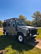 Land Rover Defender 110 TD4 2015 | Scotia Grey | 92tkm - graue Land Rover Defender