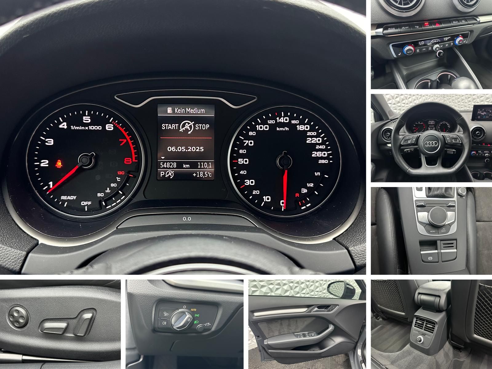 Fahrzeugabbildung Audi A3 2.0 TFSI QUATTRO/SPORT/ACC/LED/PANO/PDC/NAV