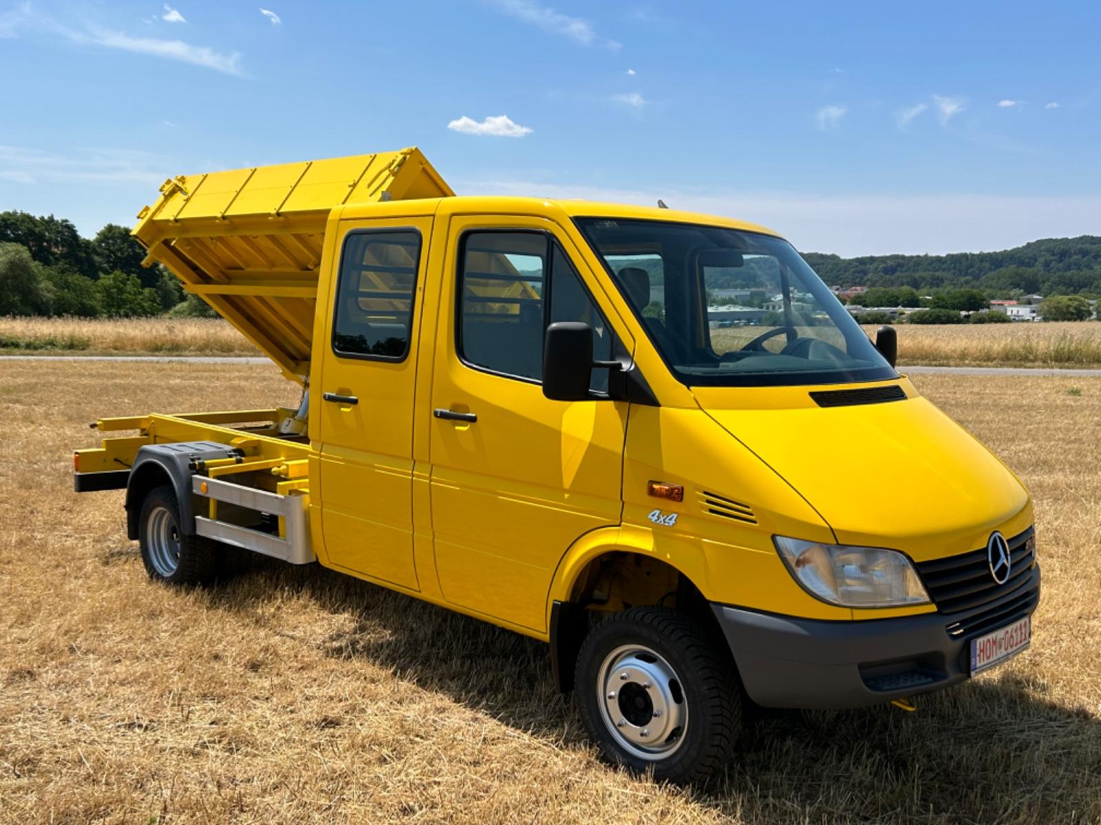 Mercedes-Benz Sprinter 4x4 Stahl 3 SeiteKipper 2x diff sperre