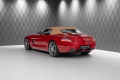 SLS AMG 6.2 V8 Roadster RED/BROWN CARBON