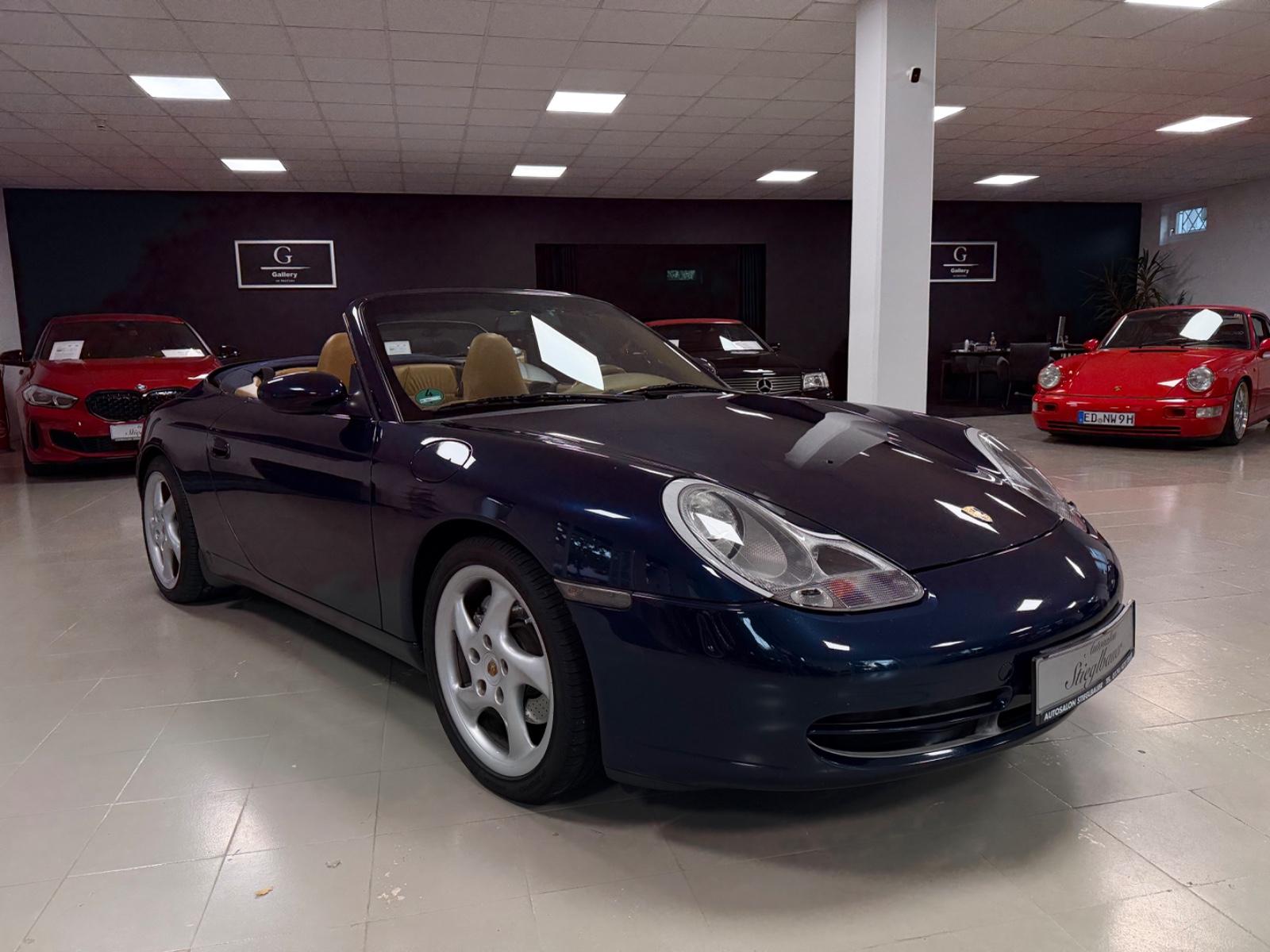 PORSCHE 911 996 CARRERA 4 CABRIOLET 3.4 300ch TIPTRONIC S - CUIR - SIÈGES CHAUFFANTS - GPS - HISTORIQUE PORSCHE