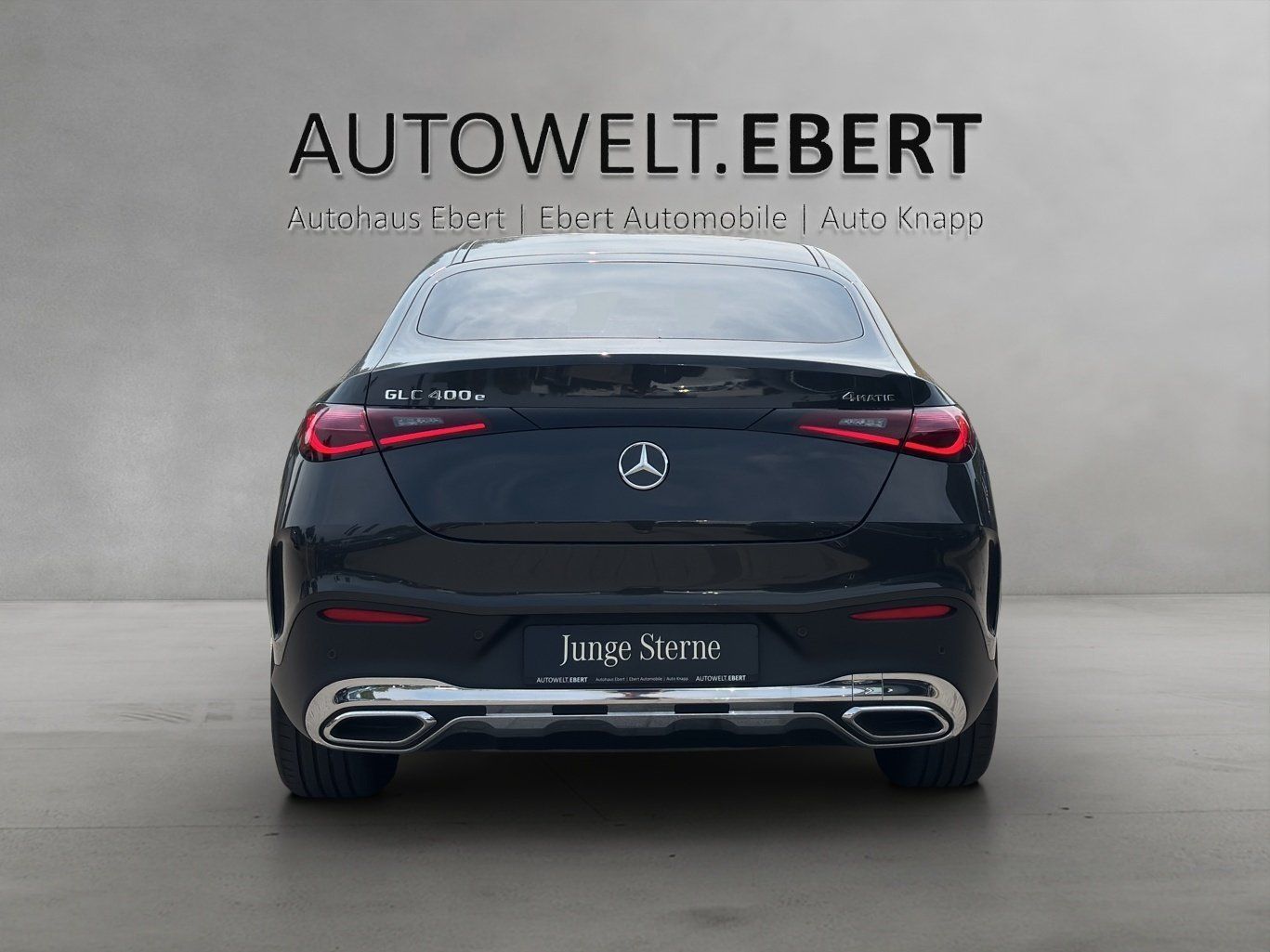 Fahrzeugabbildung Mercedes-Benz GLC400e Cpé AMG Prem DISTR Memo AIRMATIC DC-Lade