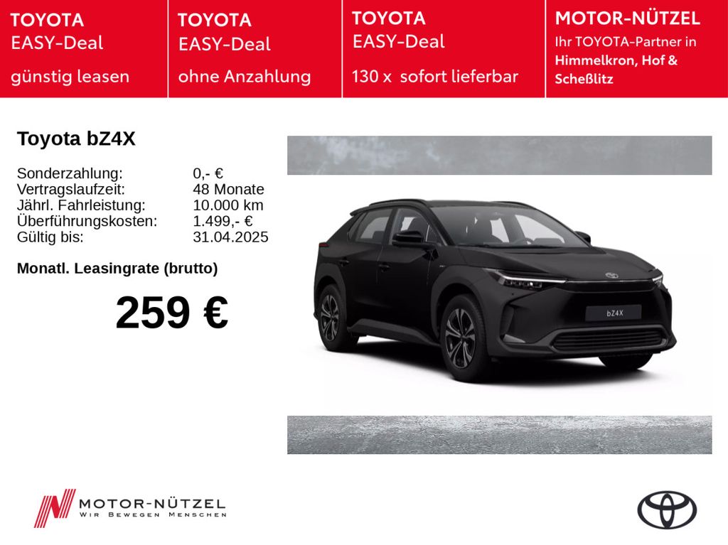 Toyota bZ4X Teamplayer - BESTELLAKTION FÜR PRIVATKUNDEN