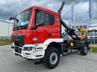 MAN TGM 18.250 4x4 /Abroller/Hiab/NL 9,5 to/3-Sitze