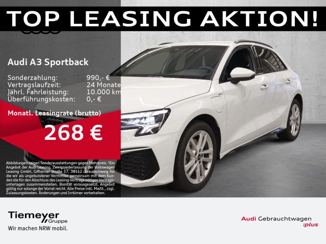 Audi A3 Sportback 40 TFSI e 2x S LINE LM18 AHK OPTIK-