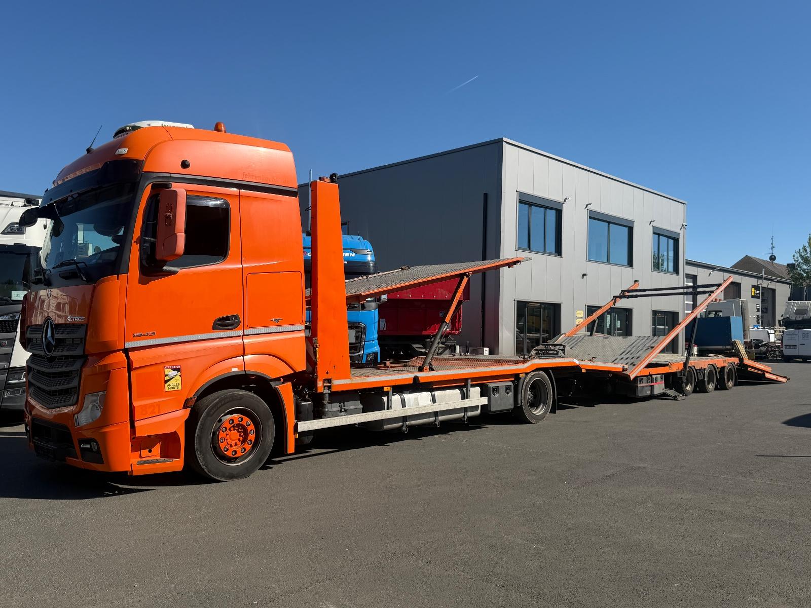 Mercedes-Benz Actros 1943 + Polkon 3-axle trailer, 5x