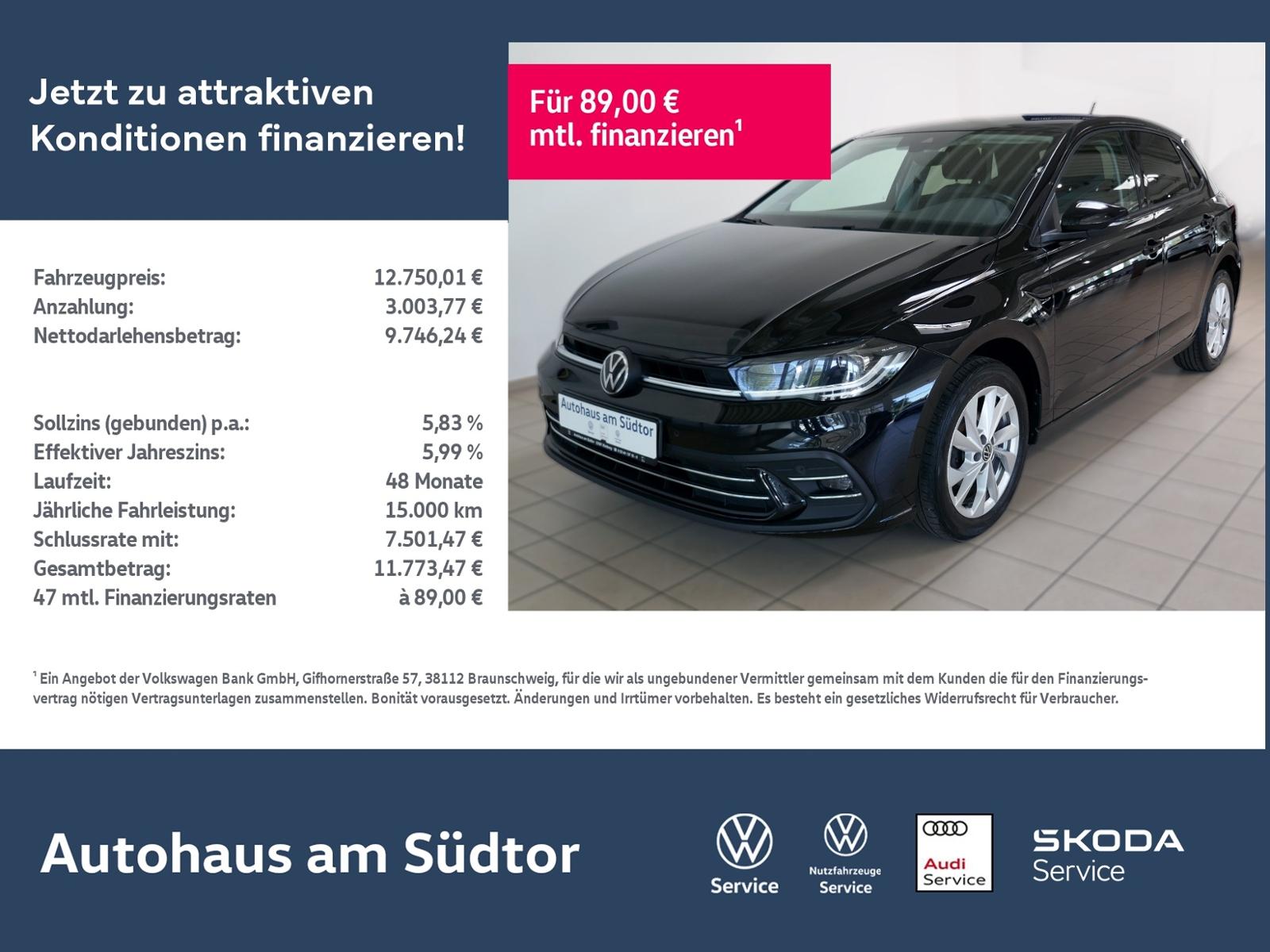 Volkswagen Polo Style 1.0 TSI | LED RFK Navi App