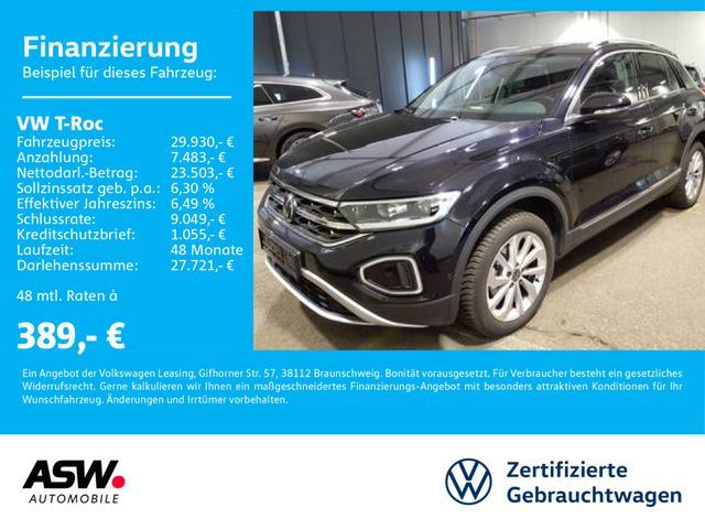 Volkswagen T-Roc Style 1.5 TSI DSG LED Navi PDC ACC SHZ AHK