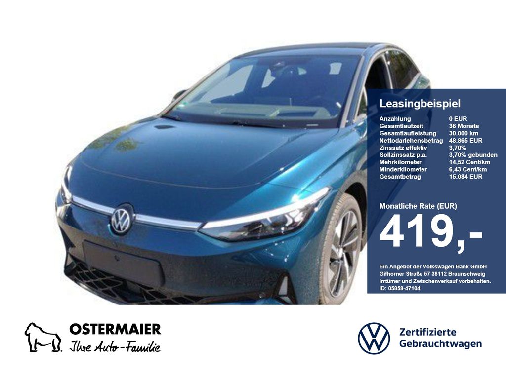 Volkswagen ID.7 GTX 340PS 4M NP.77T ACC.5J-G.WÄRMEPUMPE.AHK