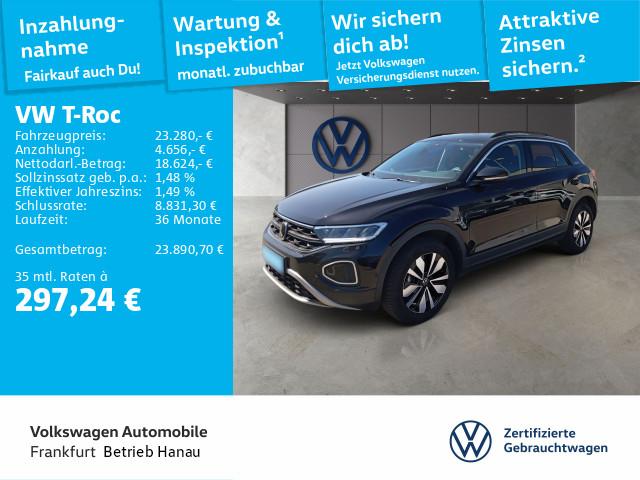 Volkswagen T-Roc 1.0 TSI Goal Navi ACC DAB+ LED FrontAssist