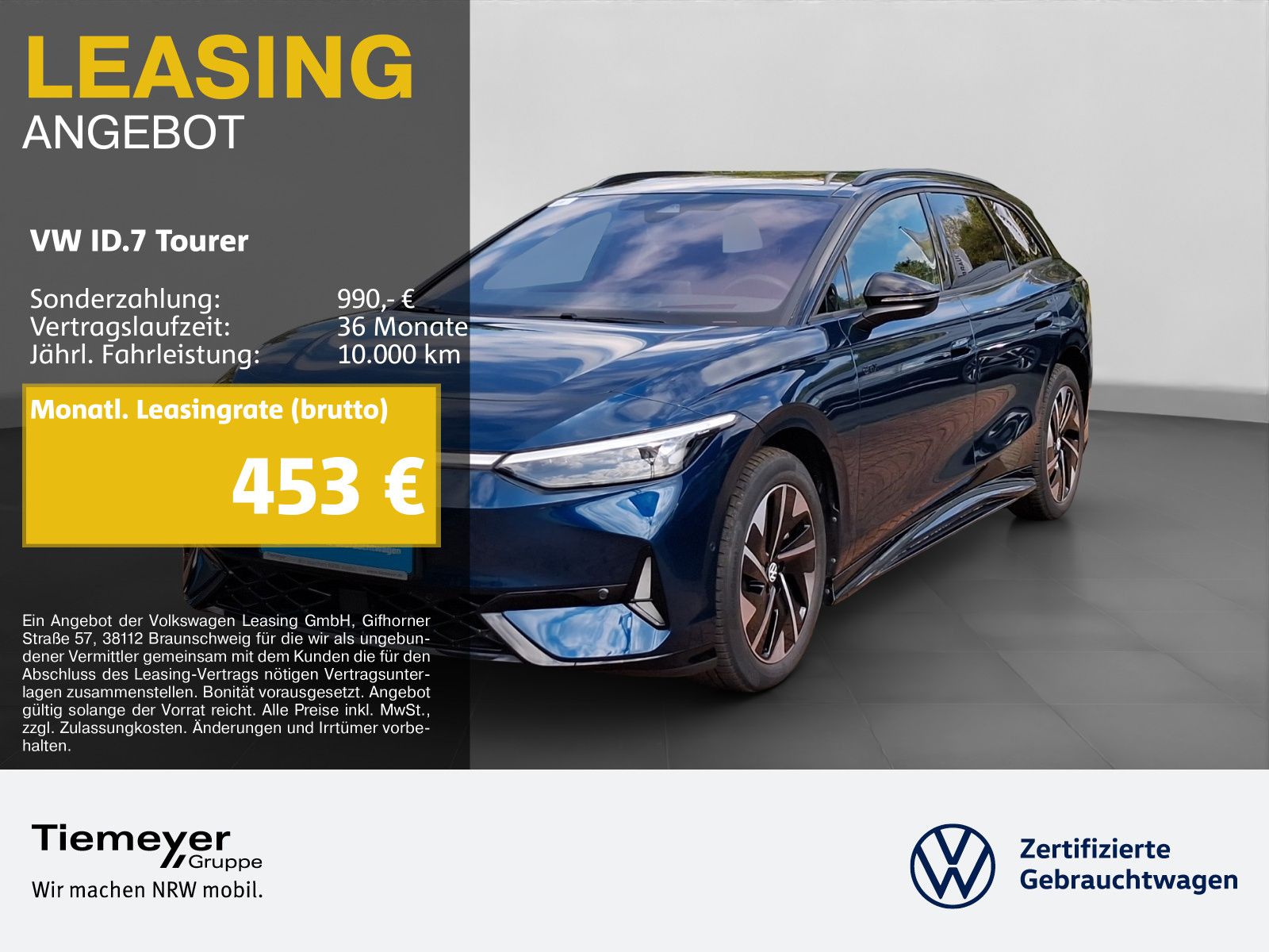 Volkswagen ID.7 Tourer GTX 4M GTX NAVI AHK KAMERA SOUNDSYST foto 1
