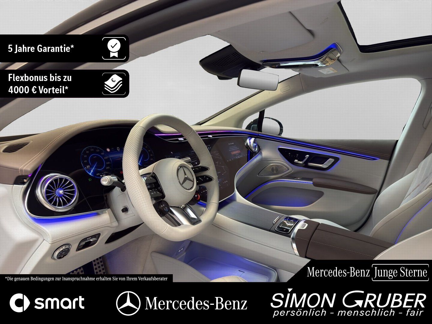Fahrzeugabbildung Mercedes-Benz EQS 53 4M+ AMG Guard360 TV HUD 4*Massage