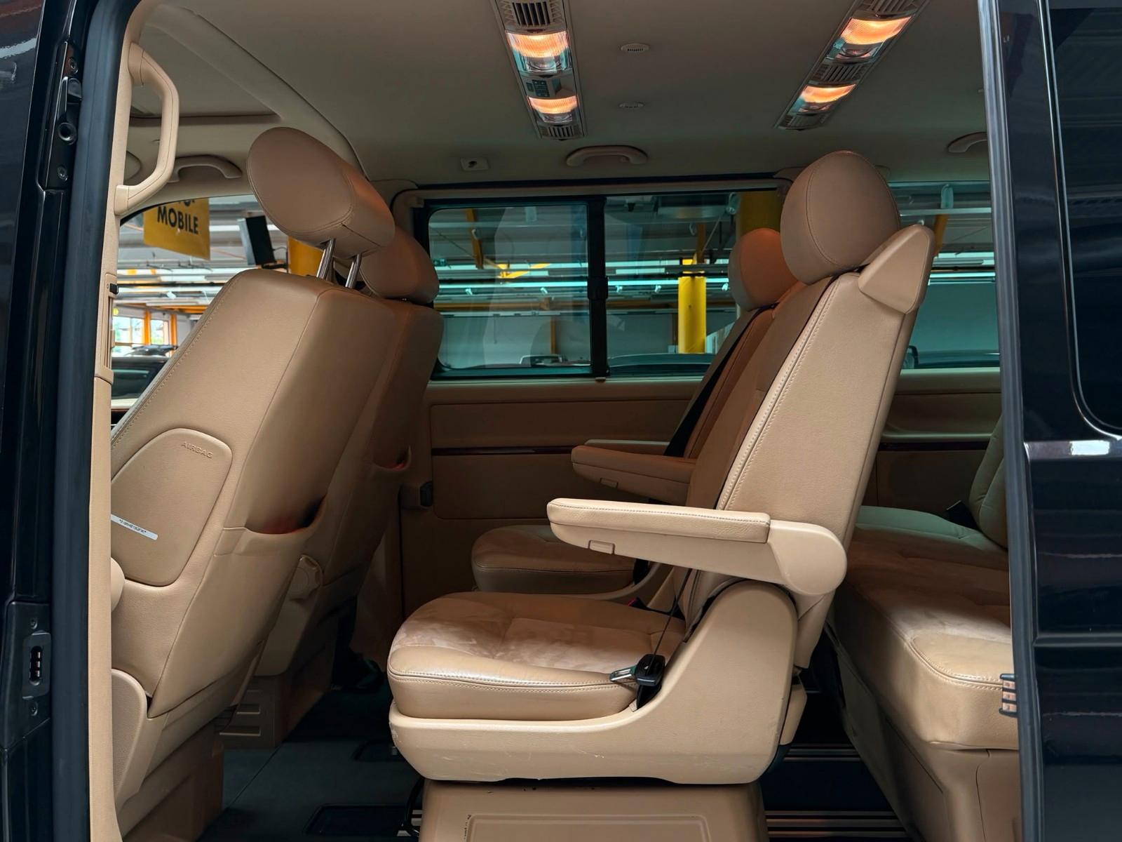 VOLKSWAGEN T5 MULTIVAN HIGHLINE 3.2 V6 235ch 4MOTION - GPL - TOIT PANORAMIQUE - PORTES ÉLECTRIQUES - GPS - CUIR/ALCANTARA