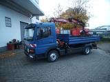 Mercedes-Benz 815 Atego Dreiseitenkipper Atlas 60.1 Kran Greif - Mercedes-Benz 815 d