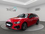 Audi A4 Avant 40 TFSI S line AHK Pano StandH. - Audi A4: Rot, Leder