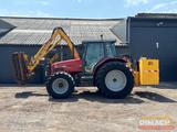 Massey Ferguson 4255 Herder Frontier Schlegelmäher mit Auswurfri - Massey Ferguson LKWs